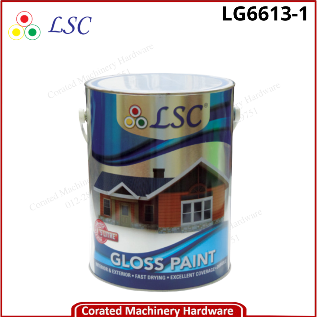 LSC LG6613 SIGNAL RED GLOSS PAINT | Corated Enterprise
